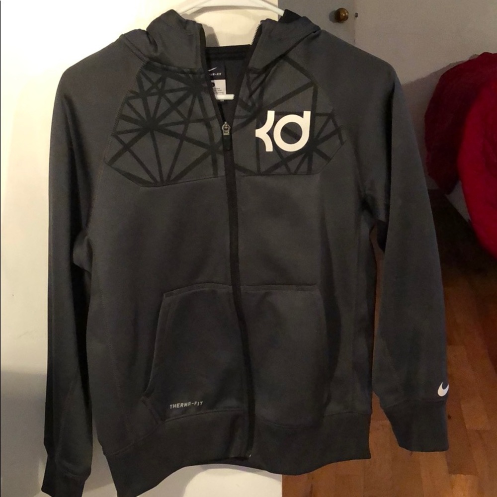 Youth Kevin Durant zip up hoodie.